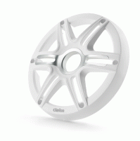 Clarion - Marine Subwoofer Grille - 10" White Sports Grille (CMGP-101-SW) - 010-13567-00 - Garmin